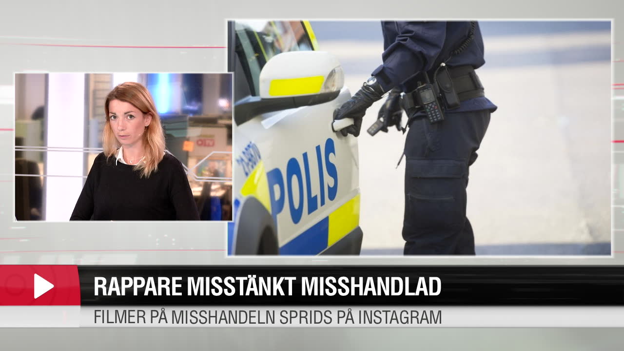 Svensk artist misshandlad –  film sprids på instagram
