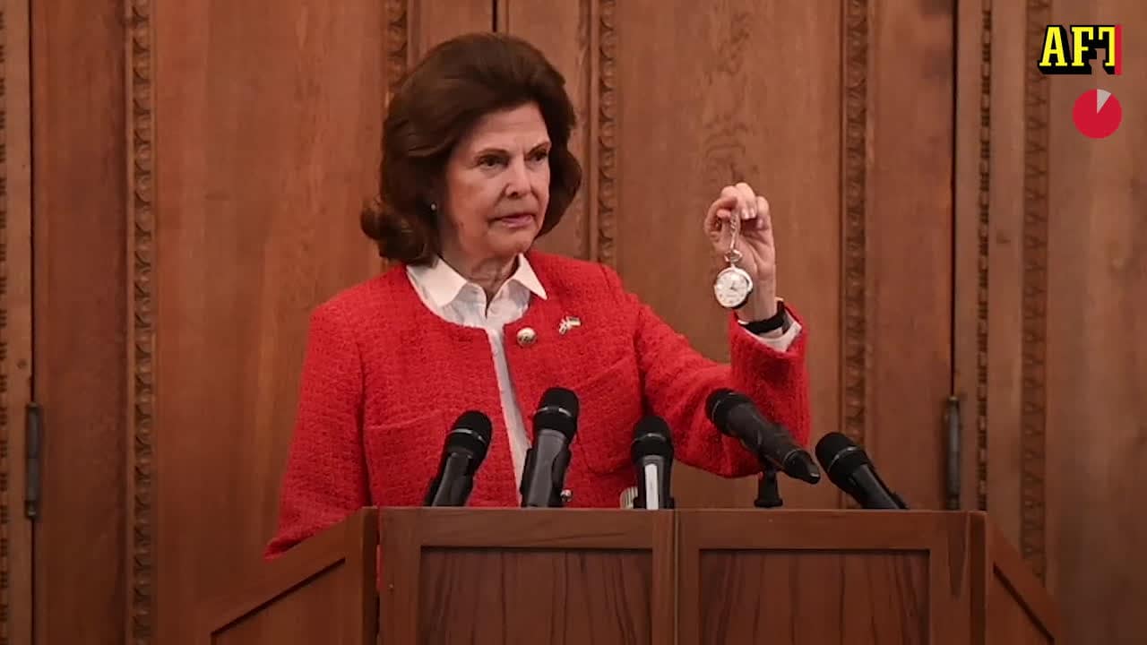 Drottning Silvias personliga tal vid unika mötet: ”Jag var bara tre år”