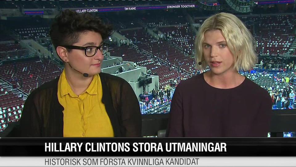 Hillary Clintons historiska tal i natt