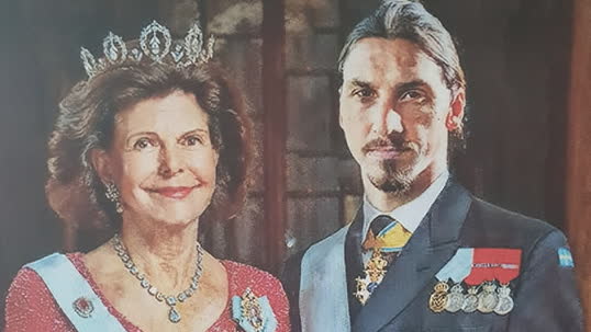 Zlatans omtalande bild under nobeldagen