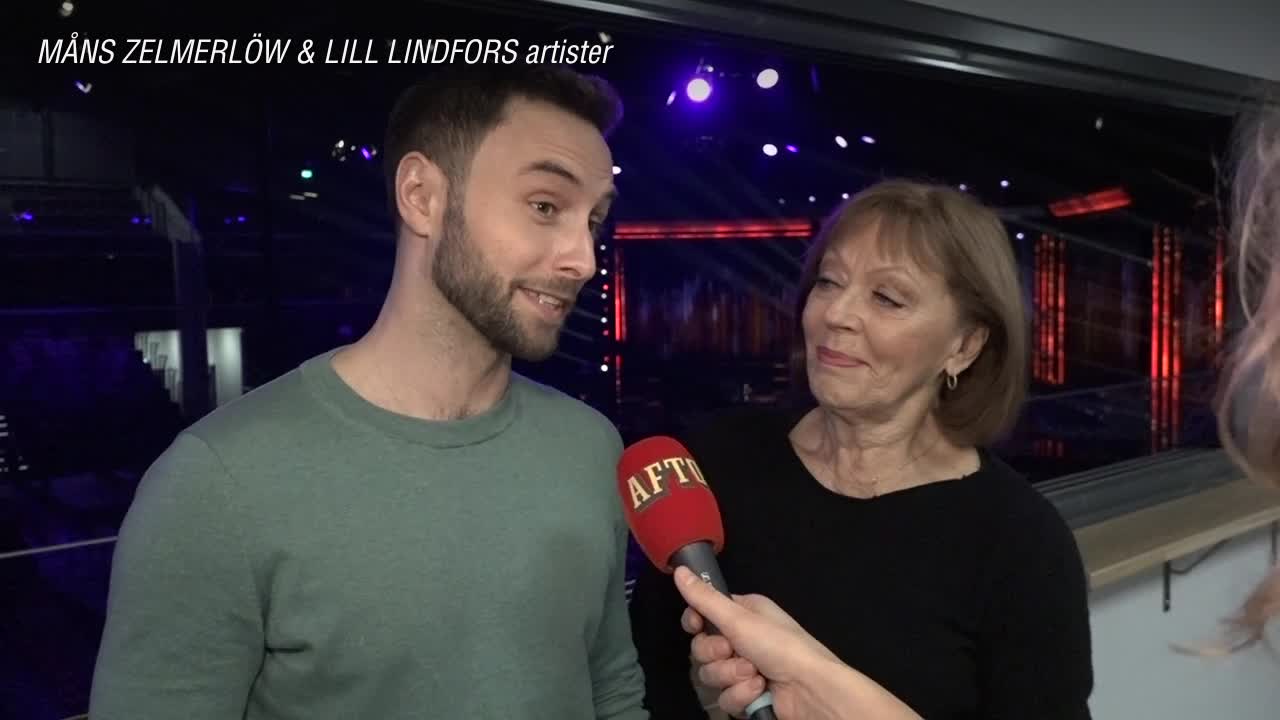 Här räddas Lill Lindfors av Måns Zelmerlöw – efter knepiga frågan