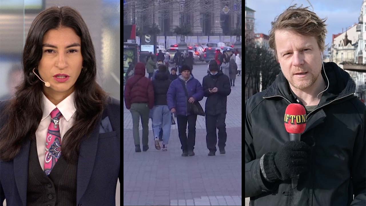 ”Folket lever under extrem press – det kan börja regna bomber”