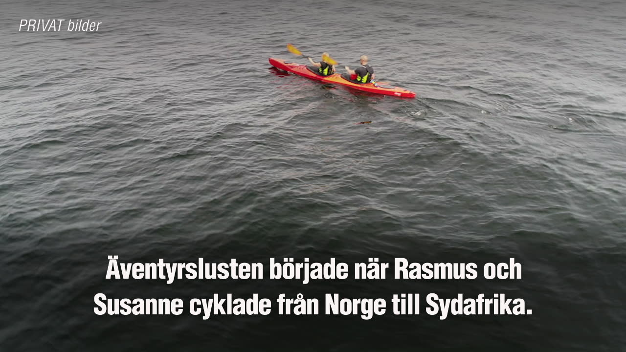 Lämnar allt – för stora äventyret