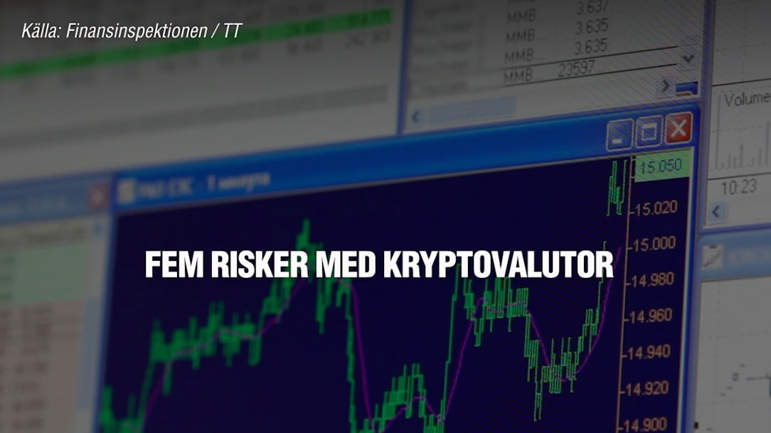 Fem risker med kryptovalutor