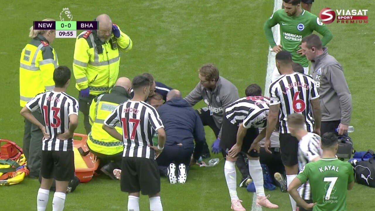 Otäcka bilderna: Får hjälp med syrgas