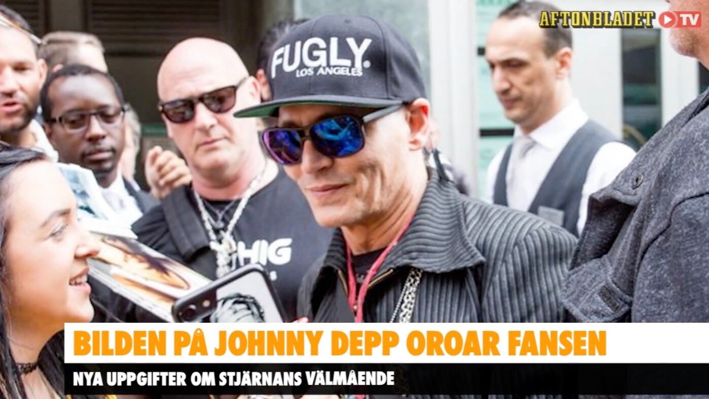 Johnny Depps utseende oroar fansen