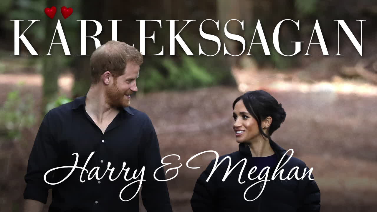 Här är prins Harry och Meghans kärlekssaga