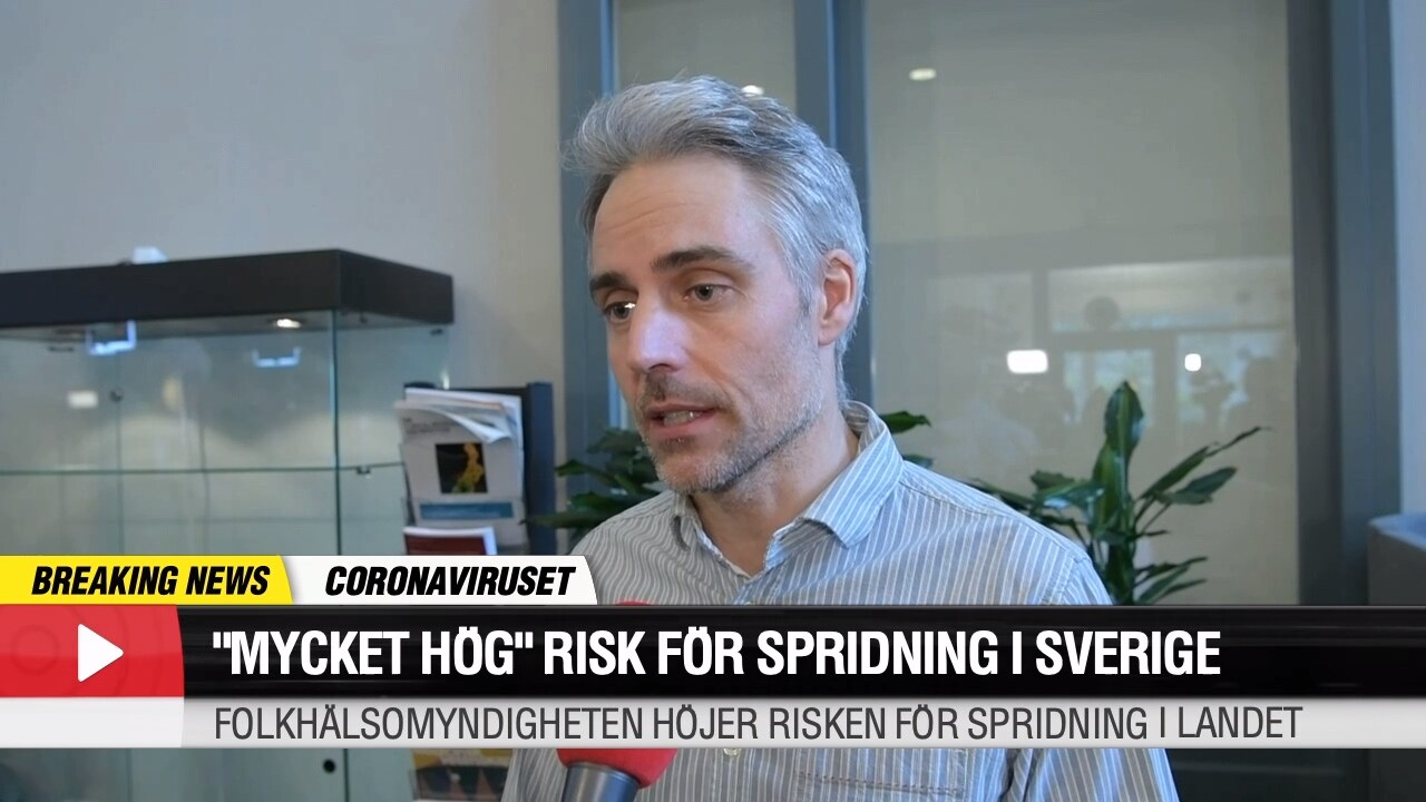 "Risken att vi skulle få en samhällsspridning är mycket hög"