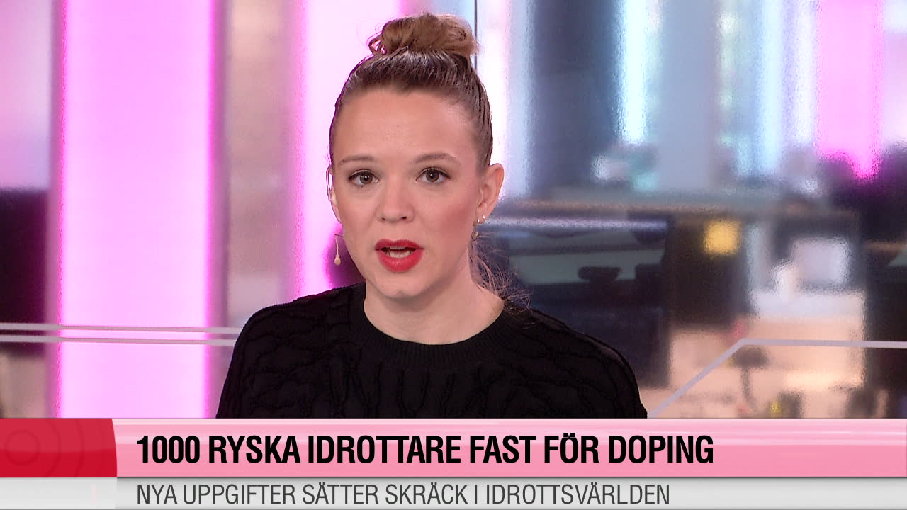 1000 ryska idrottare fast för doping