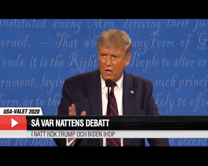 ”Trump gav ett nonchalant intryck”