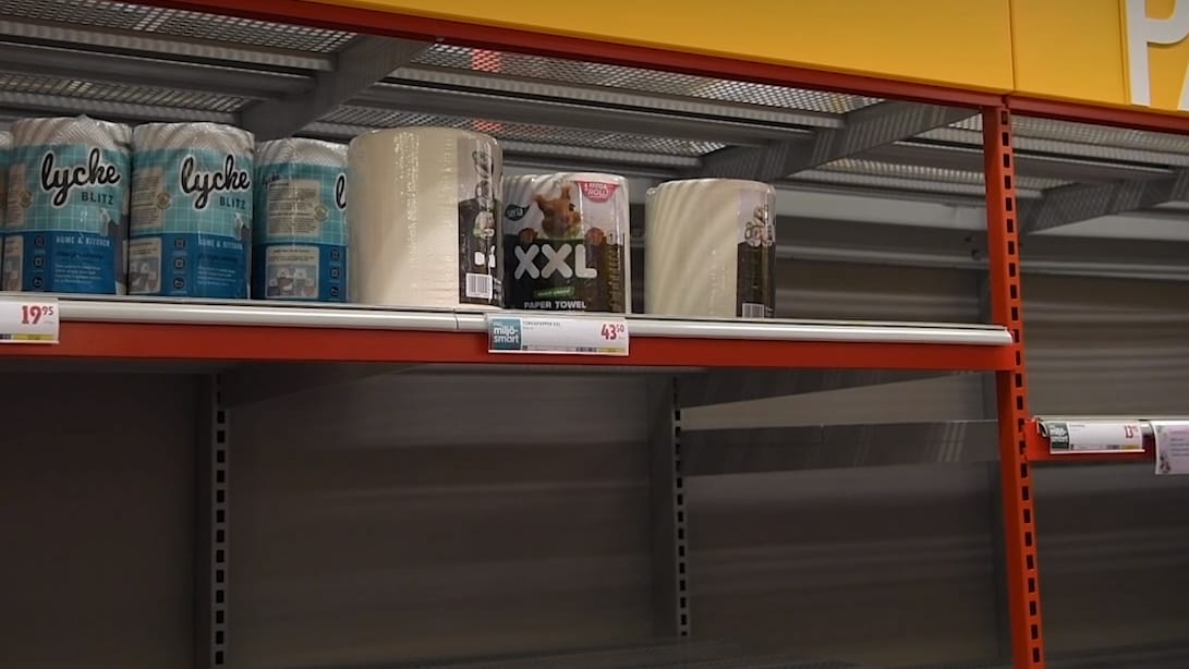 Tillverkaren: Ingen anledning att bunkra toalettpapper
