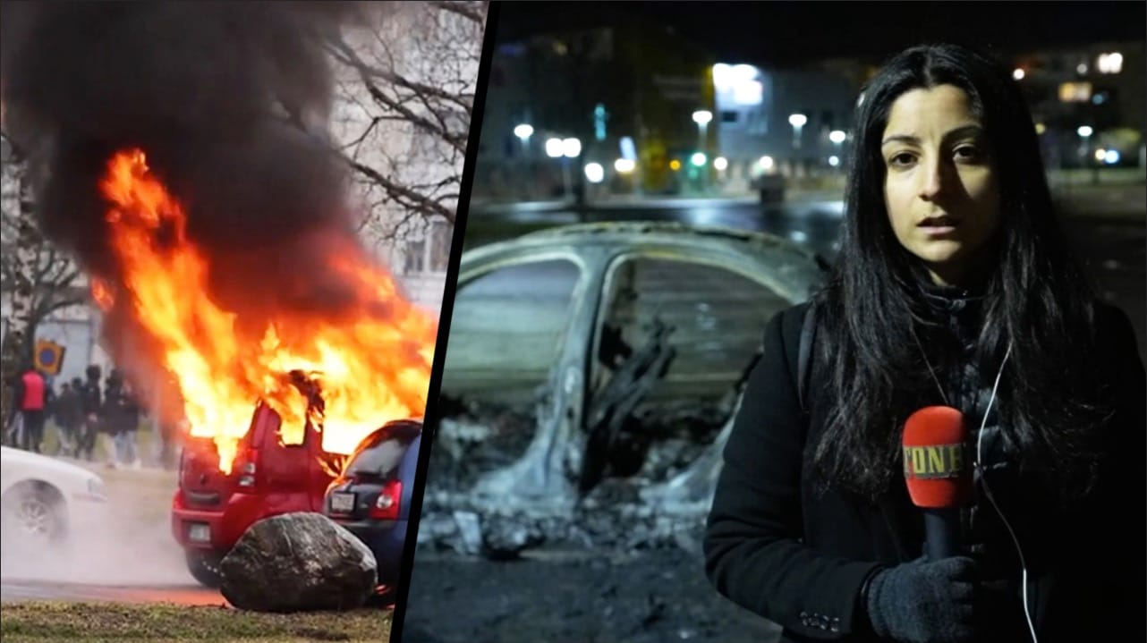 Ökad polisnärvaro i Norrköping efter bilbränder