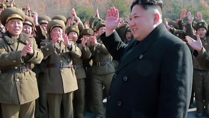 Nordkorea testade ny typ av robot