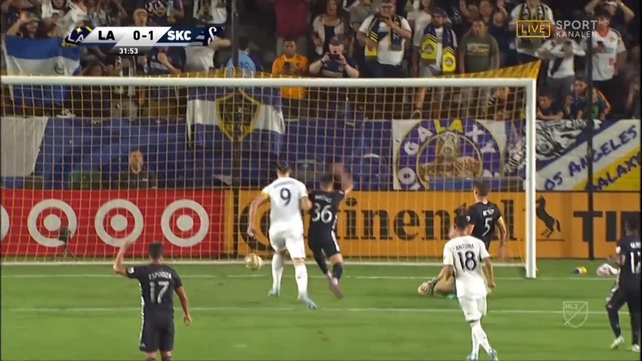 Här sätter Zlatan nytt målrekord