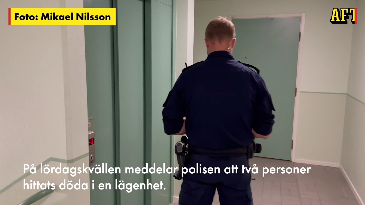 Två personer hittade döda i lägenhet – polisen misstänker mord