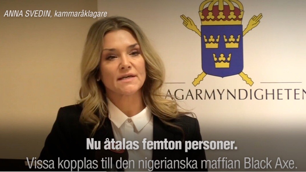 Knarkliga åtalas efter rekordutredning – koppling till Black Axe