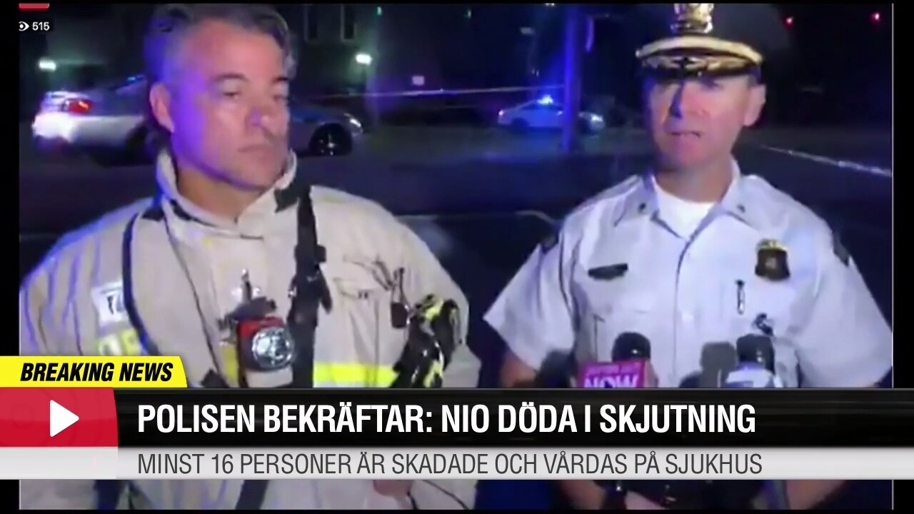 Polisen bekräftar 9 döda