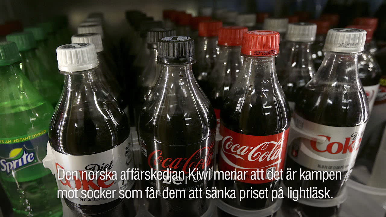 Här sänks priset – på alla lightläsk