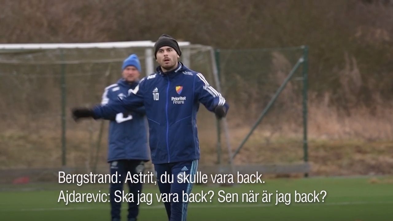Se bråken från Difs träning där Ajdarevic skickades hem