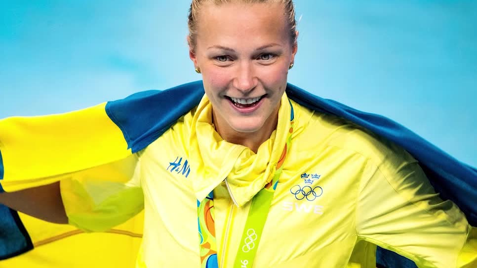 Phelps hyllar Sarah Sjöström