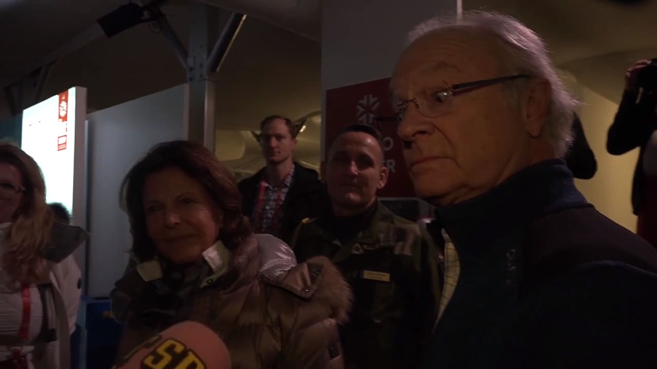 Kungens pik till reportrarna: ”Jag trodde ni jobbade”