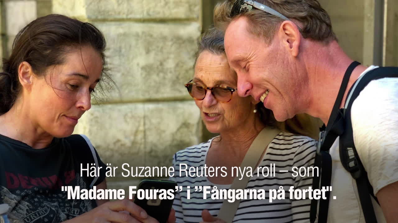 Suzanne Reuter tar över kultrollen i ”Fångarna på fortet”