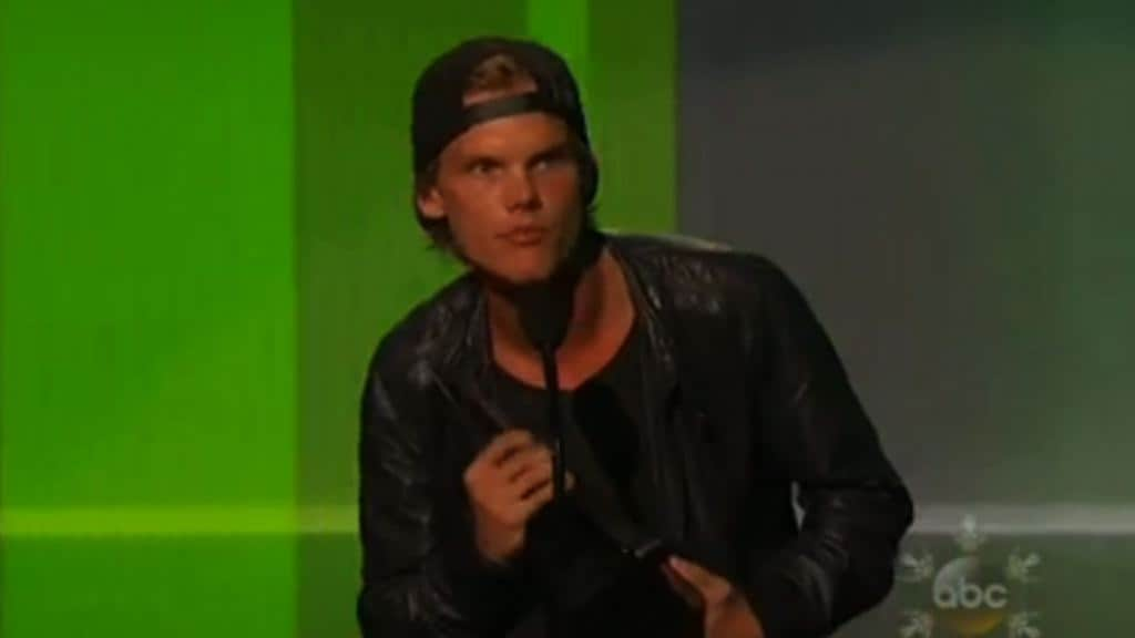 Avicii kammade hem pris på AMA