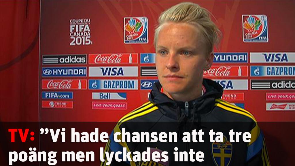 ”Vi hade chansen, men lyckades inte”