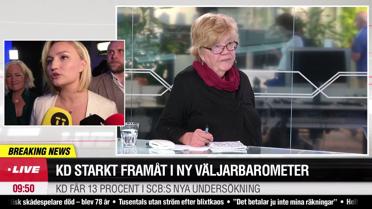 Lena Mellin: ”Visar att Ebba Busch Thor varit duktig i sin opposition”