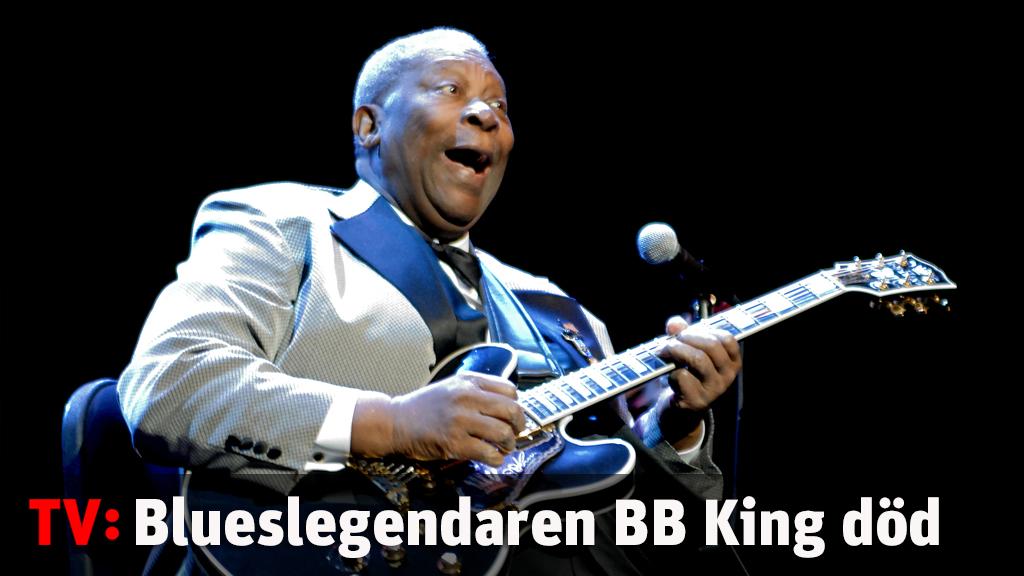 Blueslegendaren BB King är död