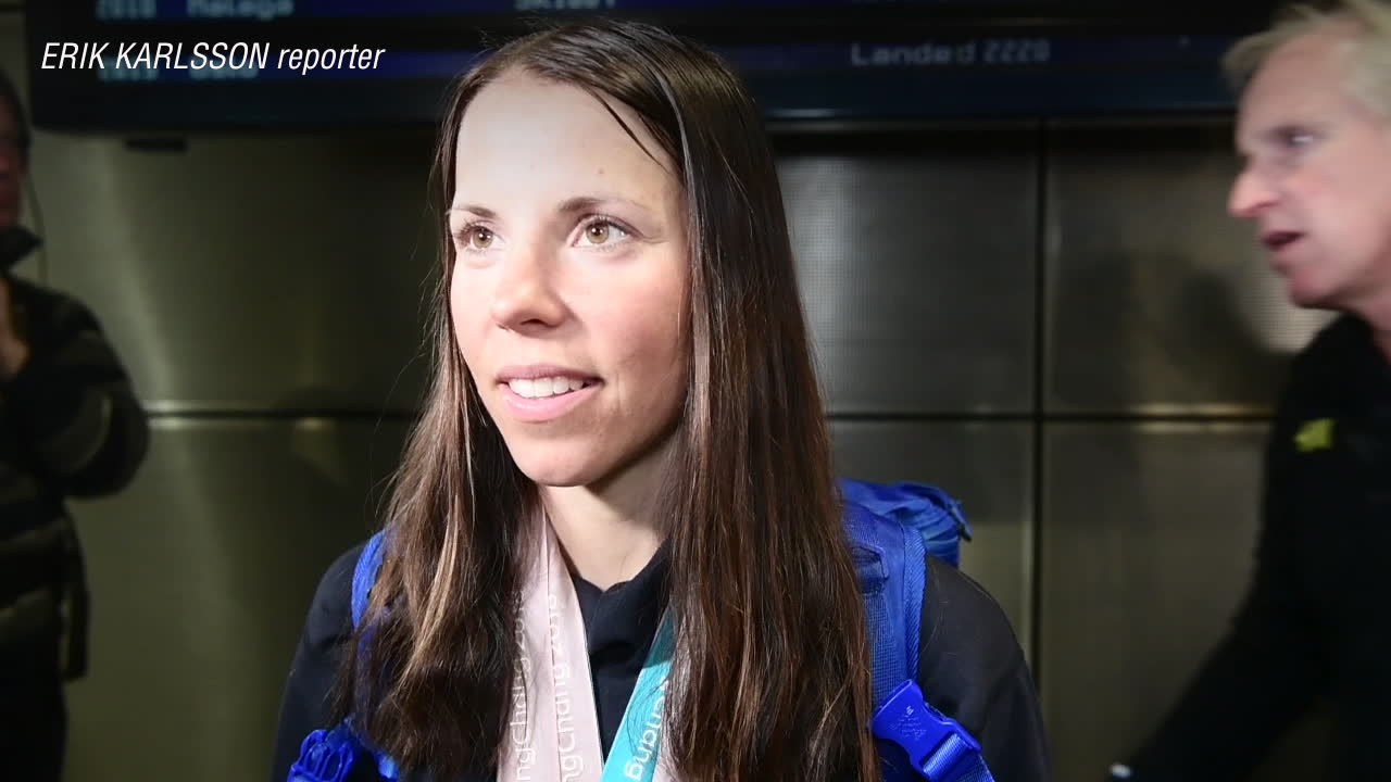 Charlotte Kalla: ”Imorgon får jag dra på mig skidorna, det ser jag fram emot”