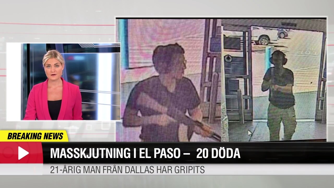 Masskjutning i El Paso – 20 döda