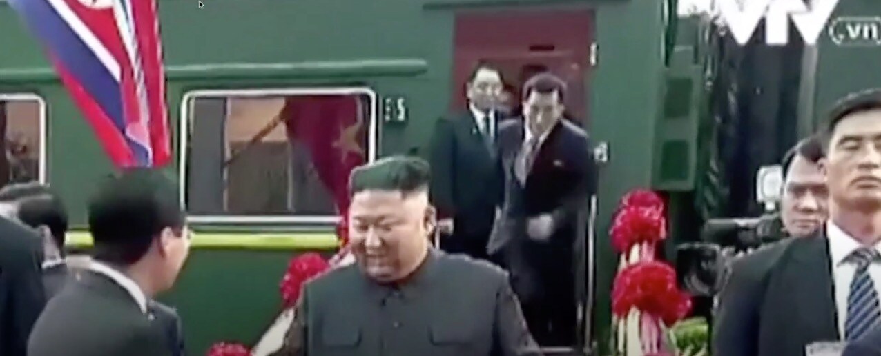 Assistentens panik - bakom ryggen på Kim Jong-Un