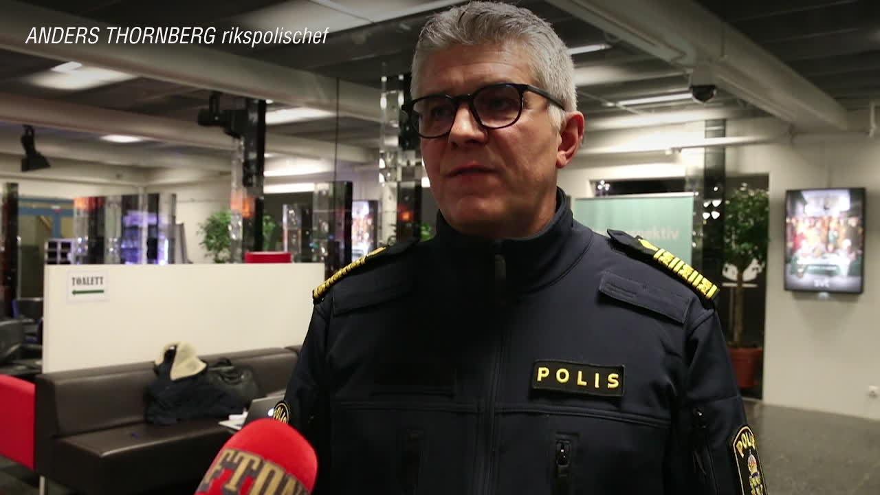 Rikspolischefen: "En Allvarlig Situation För Sverige" - Aftonbladet TV