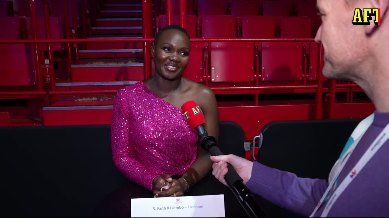 Faith Kakembo om att stå på Globen-scenen: "Äntligen"