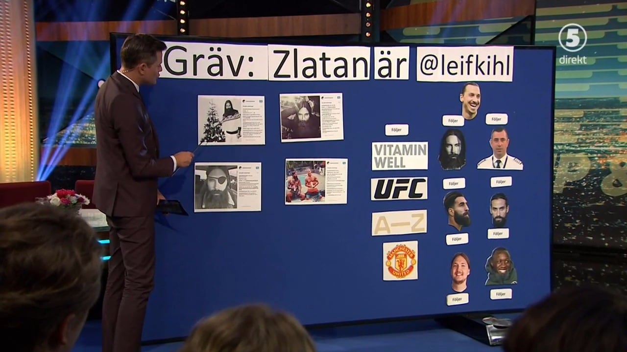 Här avslöjar de Zlatans hemliga Instagram