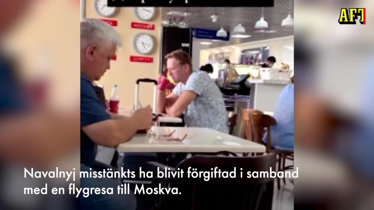 Giftattacken mot Aleksej Navalnyj – detta har hänt