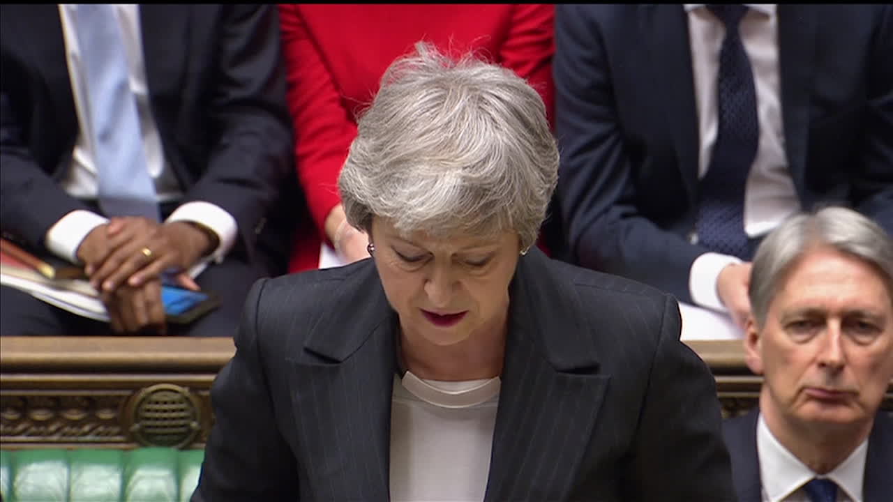 May begär om förlängd tid för utträdet ur EU