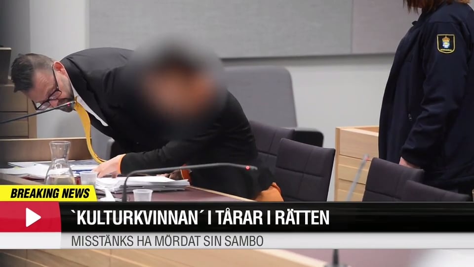 ”Kulturkvinnan” misstänks ha mördat sambon med cyanid –I tårar i rätten