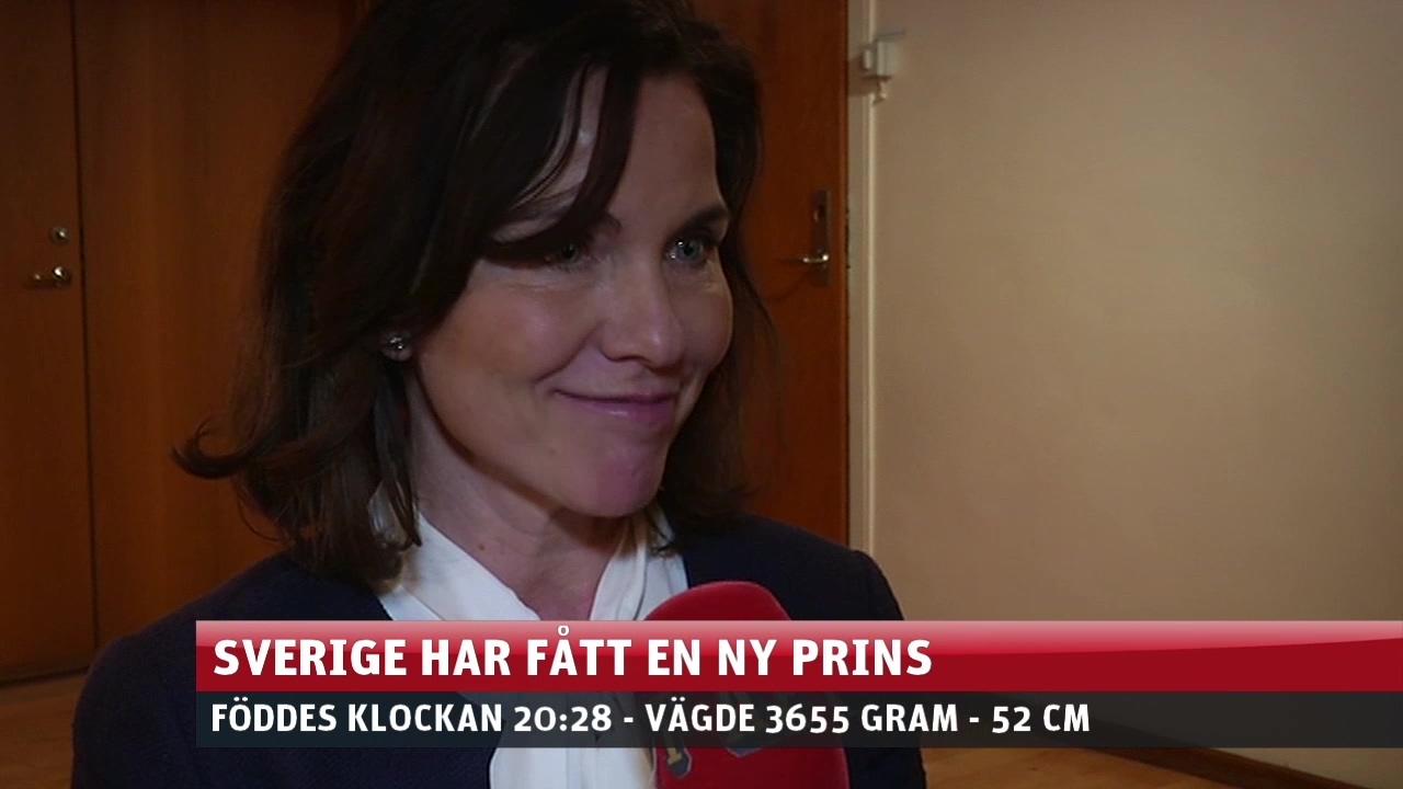 Hovets presschef: ”Värkarna började under dagen”