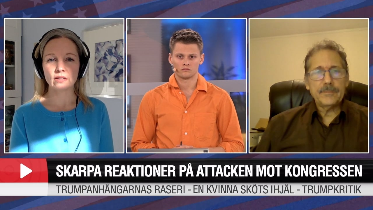 Skarpa reaktioner på attacken mot kongressen