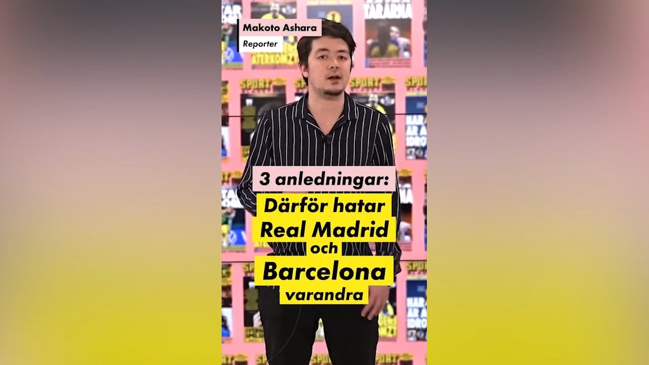 Därför hatar Barcelona och Real Madrid varandra