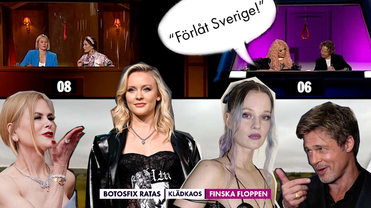 Finska "På spåret" totalsågas och skådespelare med botox ratas från roller – Här är veckans hetaste nöjessnackisar