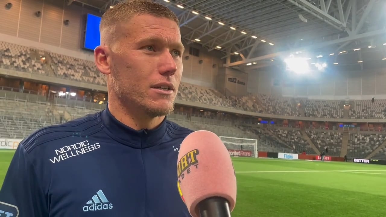 Edvardsen om firandet efter målen mot Göteborg: "Alla vet min bakgrund"