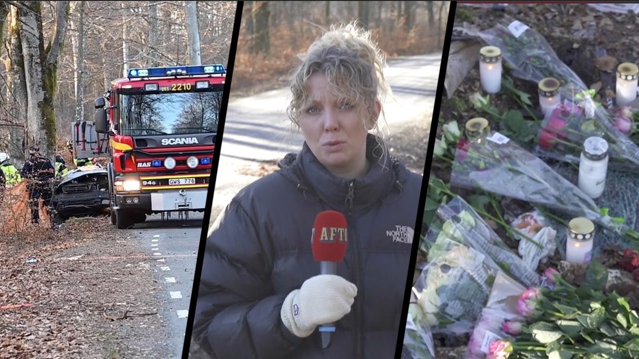 Aftonbladet på plats efter singelolyckan
