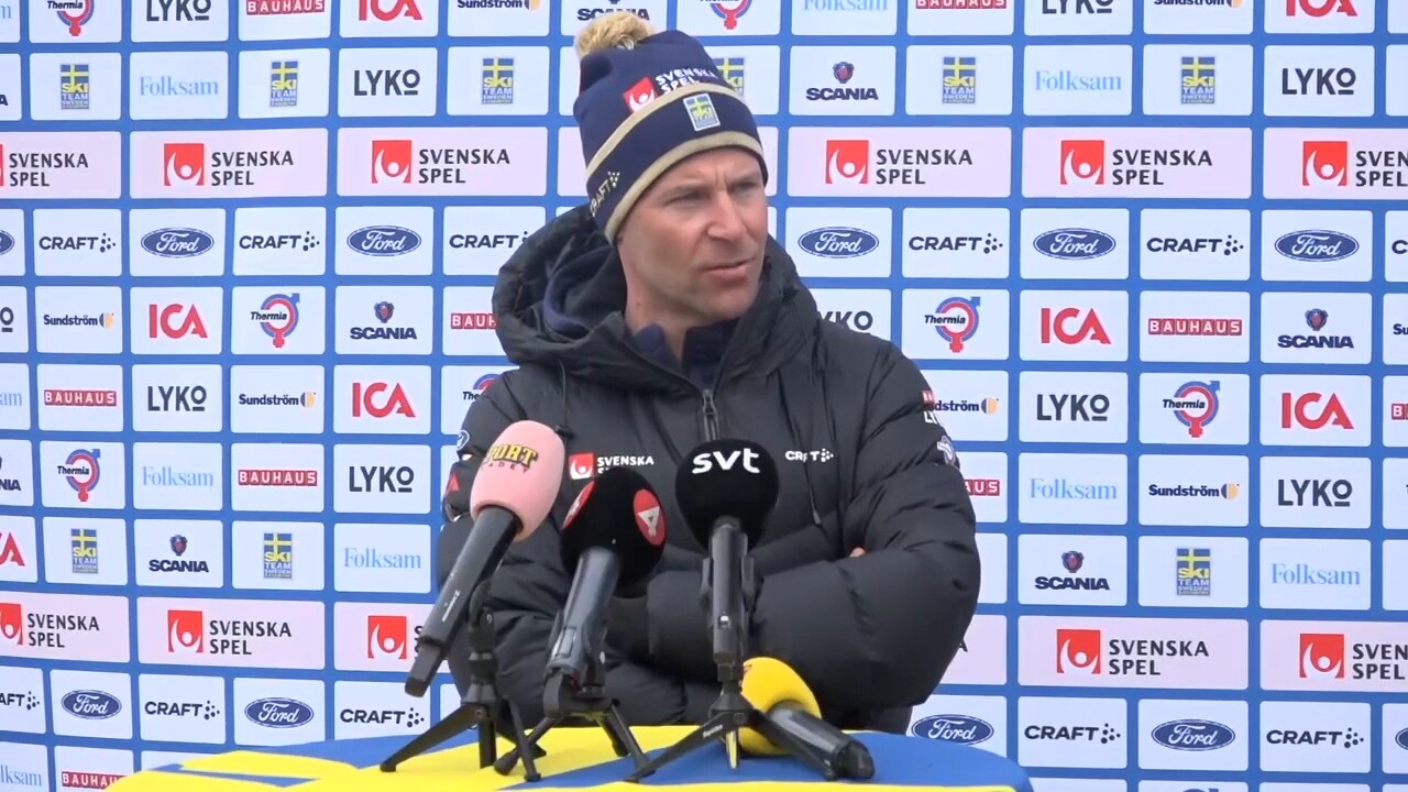 Calle Halfvarsson står över loppen