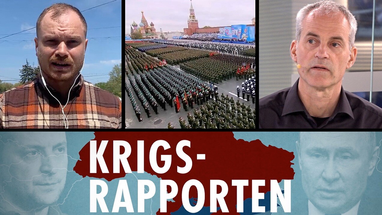 Krigsrapporten: Så firar Putin segerdagen – trots att soldaterna är i Ukraina