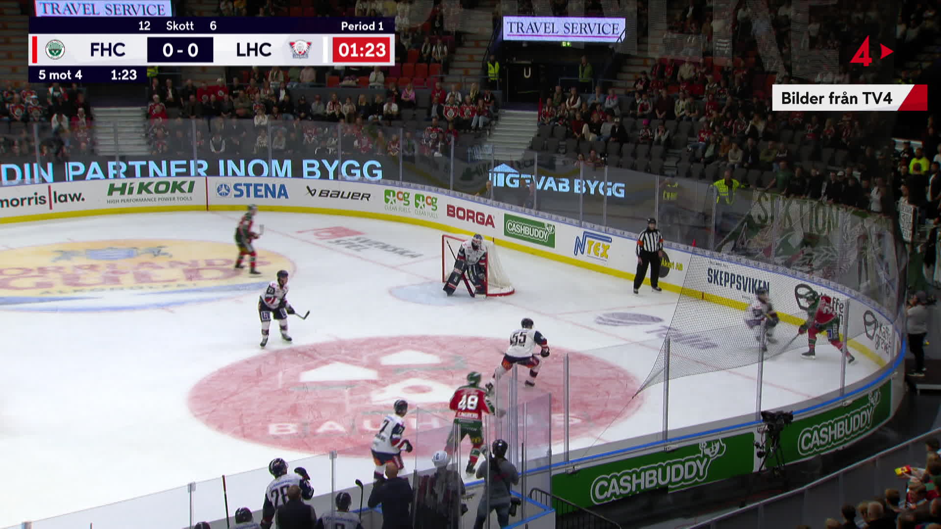 Här vinner Frölunda över Linköping efter straffar