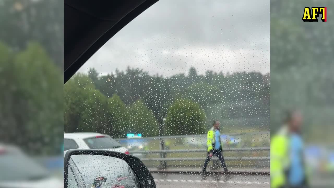 Filmerna visar kaosscenerna vid Järvafältet