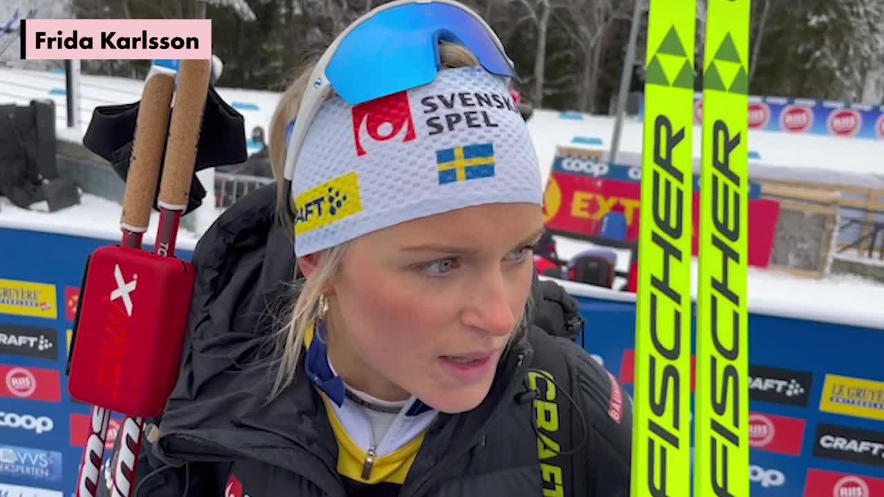 Frida Karlsson: ”Inte så nöjd idag”